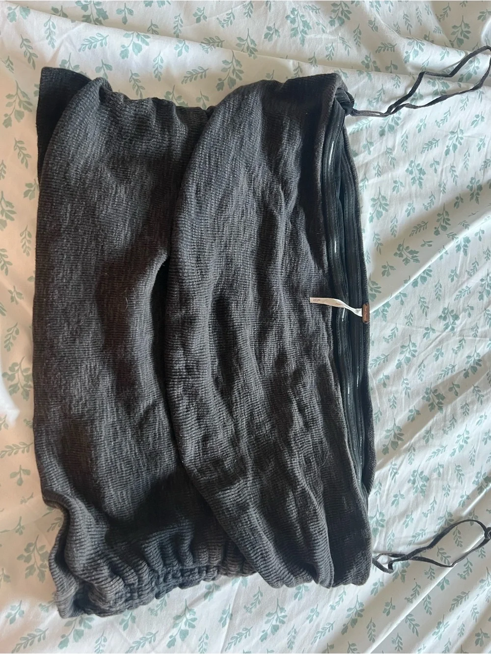 Free People XL Black Drawstring Casual Women’s tube top
